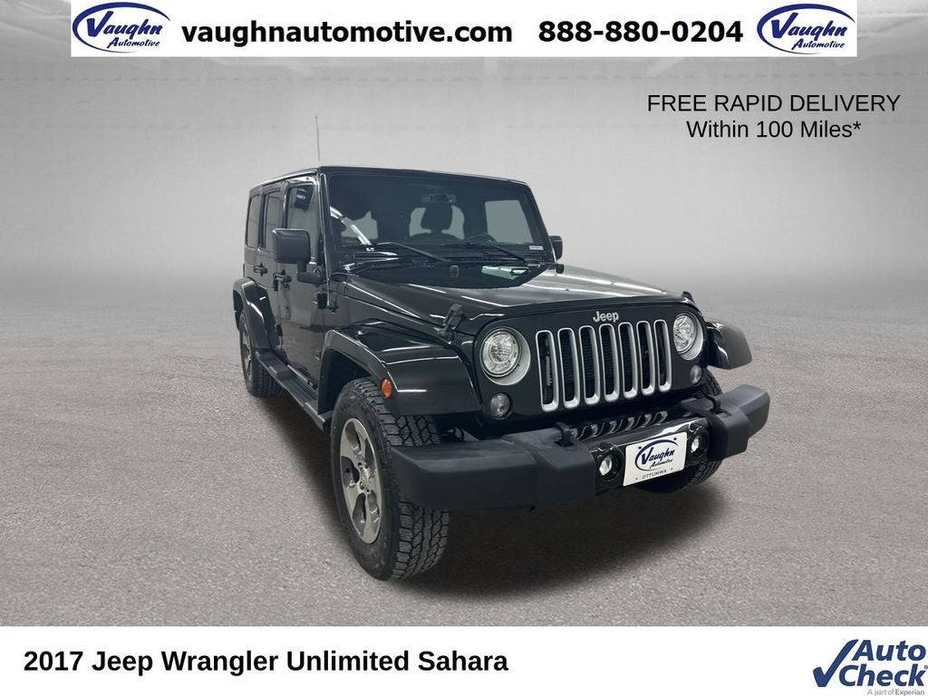 2017 Jeep Wrangler Unlimited Sahara