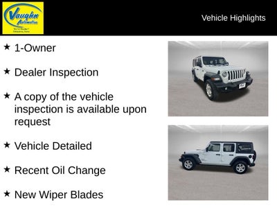 2019 Jeep Wrangler Unlimited Sport S