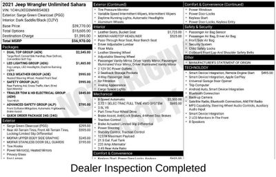 2021 Jeep Wrangler Unlimited Sahara