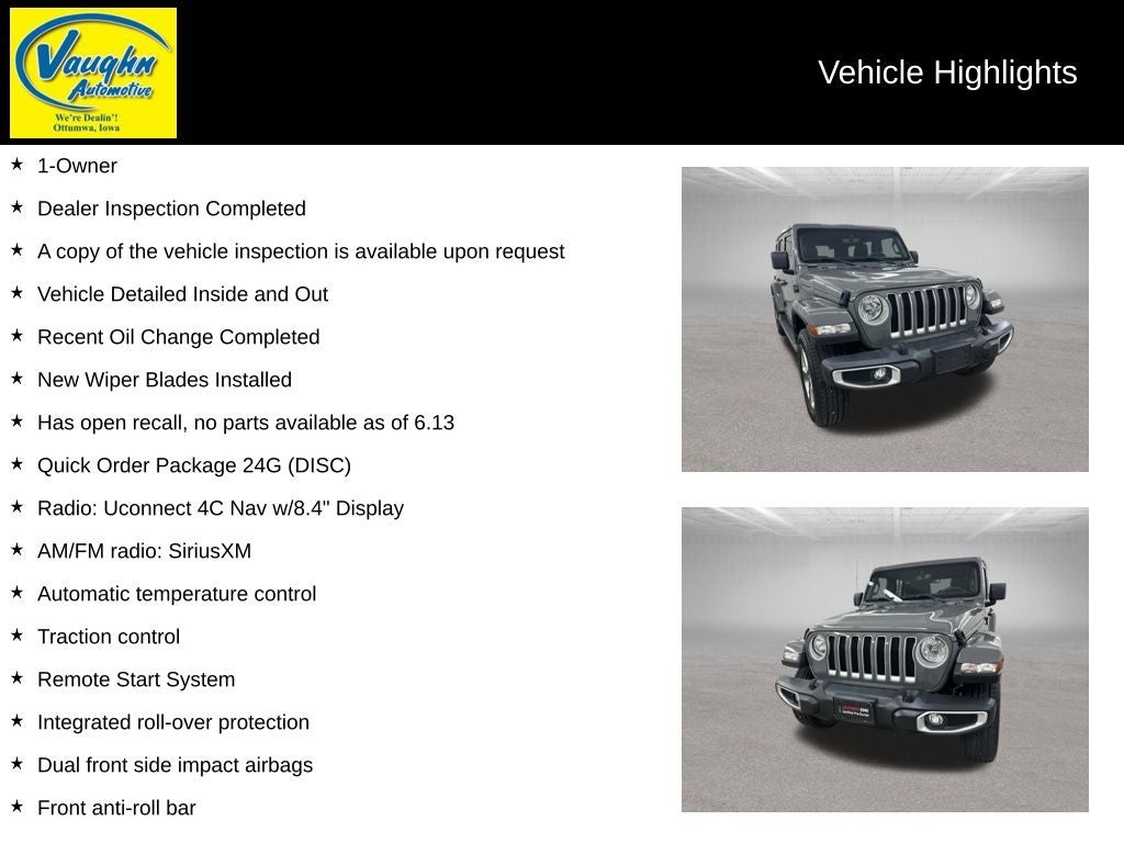 2022 Jeep Wrangler Unlimited Sahara