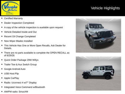 2023 Jeep Wrangler Willys 4xe