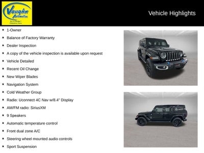 2023 Jeep Wrangler Sahara 4xe