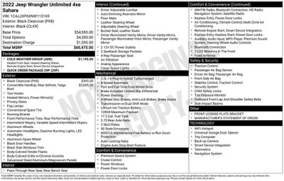 2022 Jeep Wrangler Unlimited Sahara 4xe