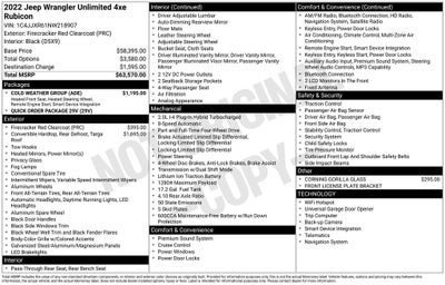 2022 Jeep Wrangler Unlimited Rubicon 4xe