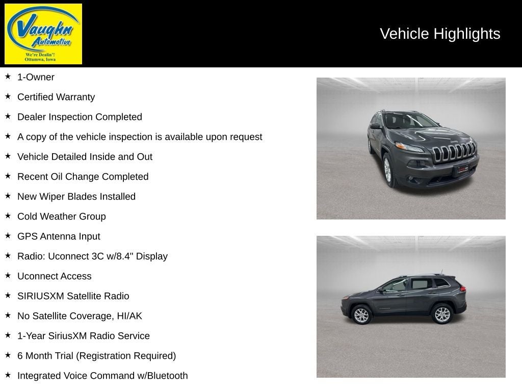 2017 Jeep Cherokee Latitude