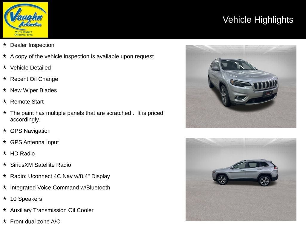 2019 Jeep Cherokee Limited