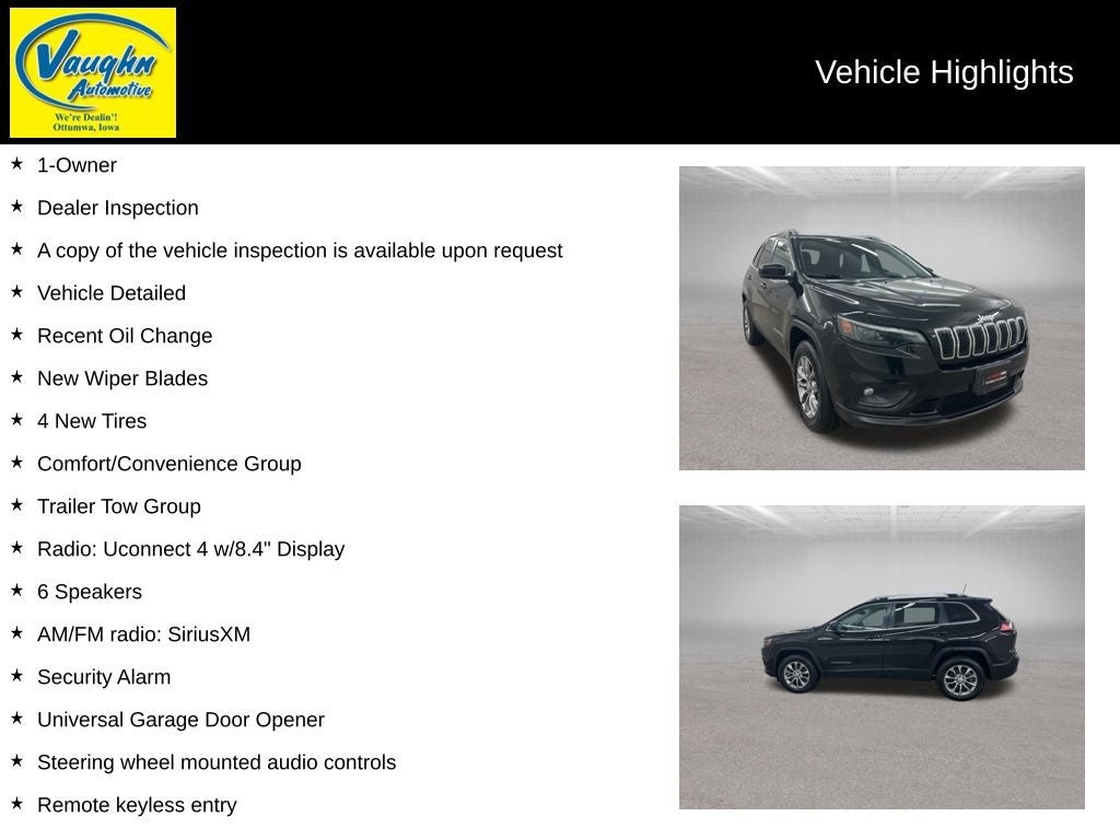 2021 Jeep Cherokee Latitude Lux