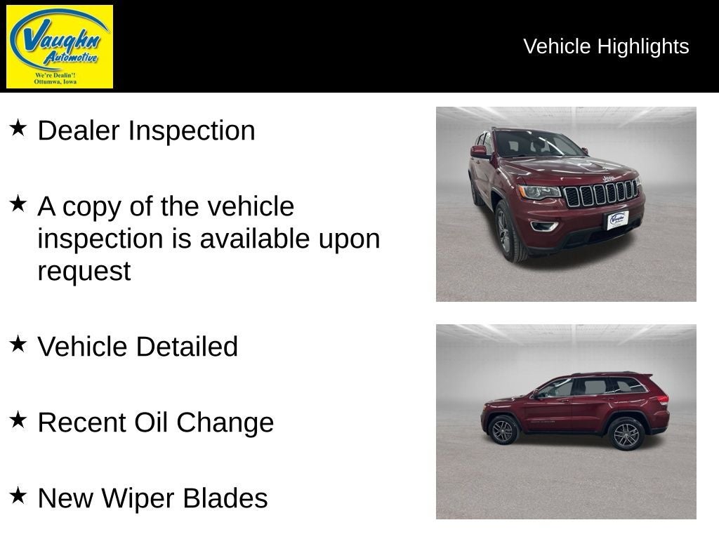 2018 Jeep Grand Cherokee Laredo E