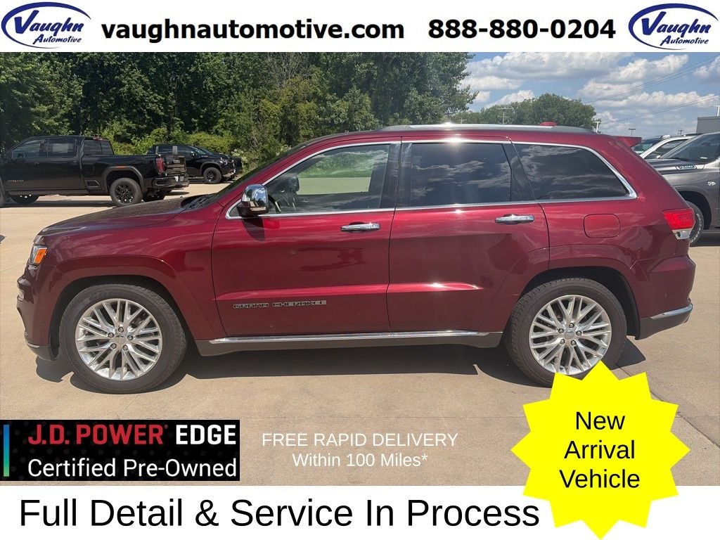2017 Jeep Grand Cherokee Summit