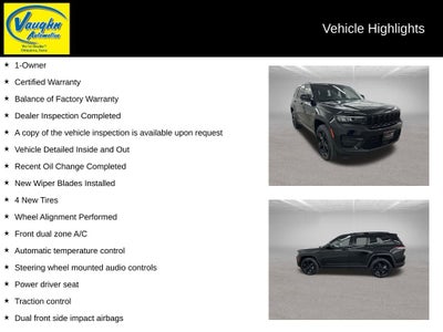 2023 Jeep Grand Cherokee Altitude X
