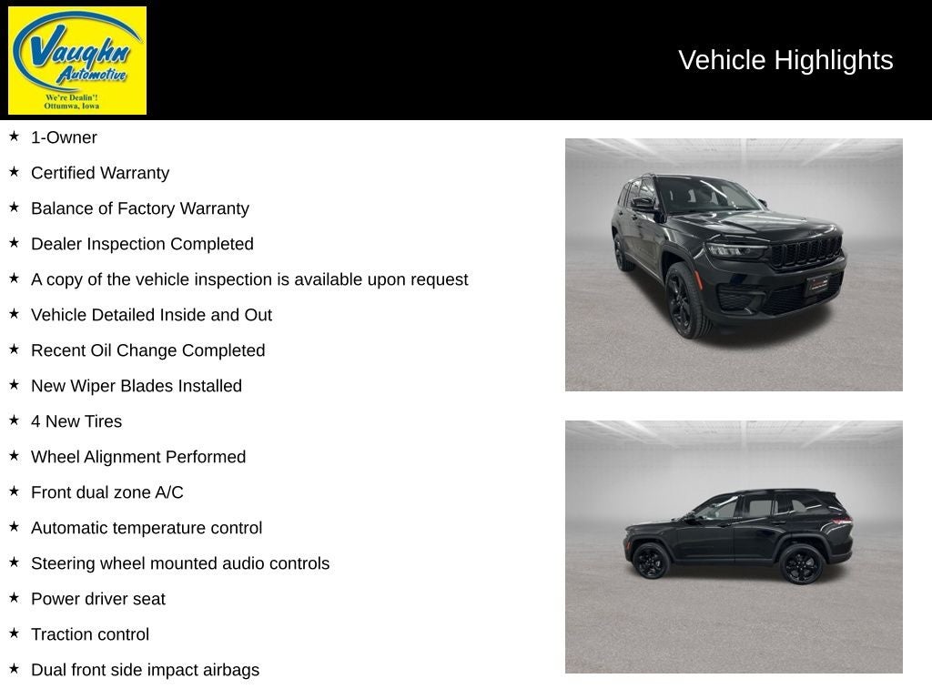 2023 Jeep Grand Cherokee Altitude X