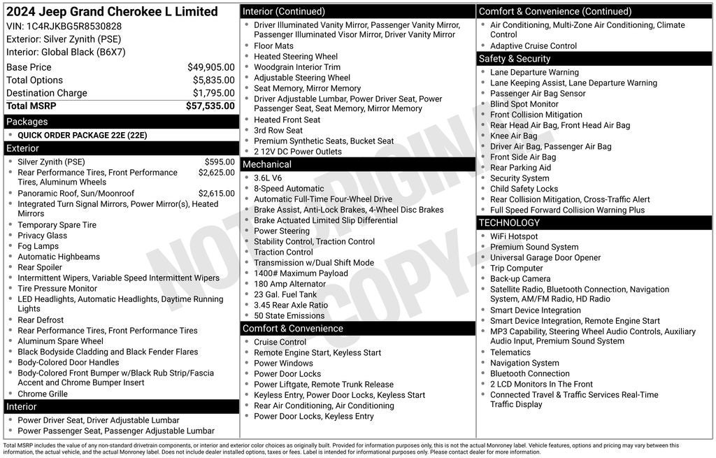 2024 Jeep Grand Cherokee L Limited