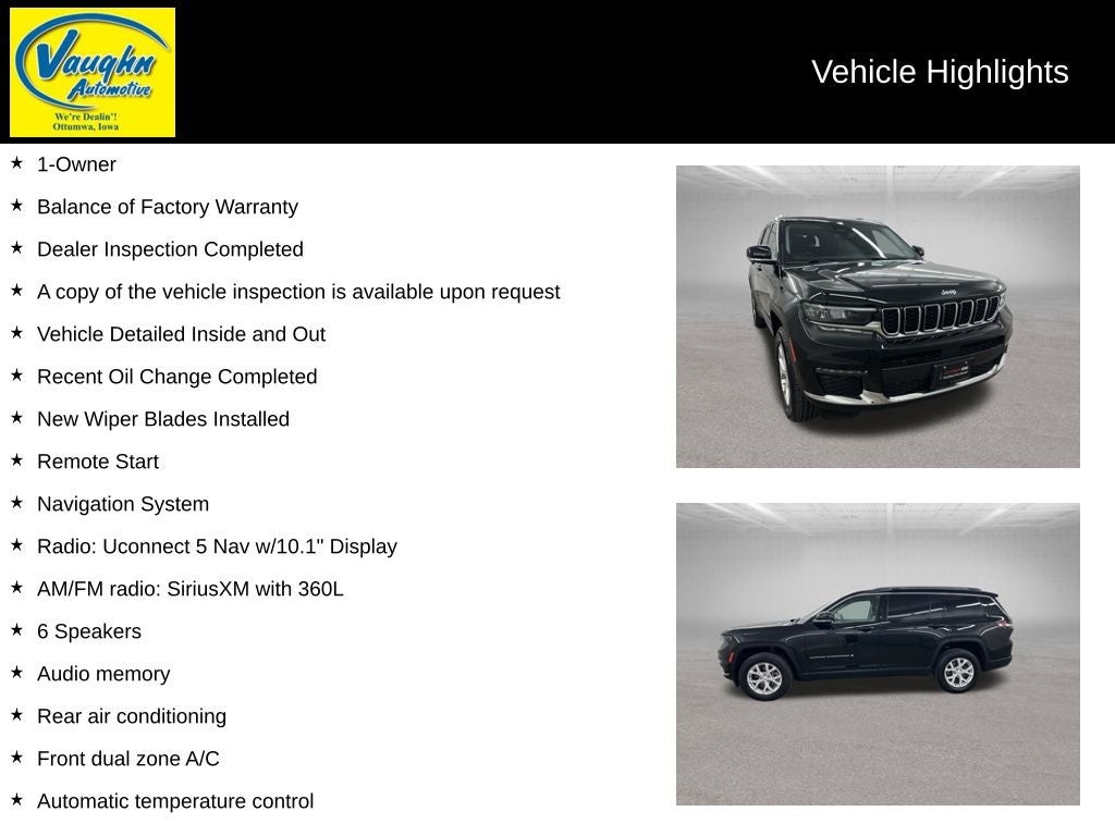 2023 Jeep Grand Cherokee L Limited