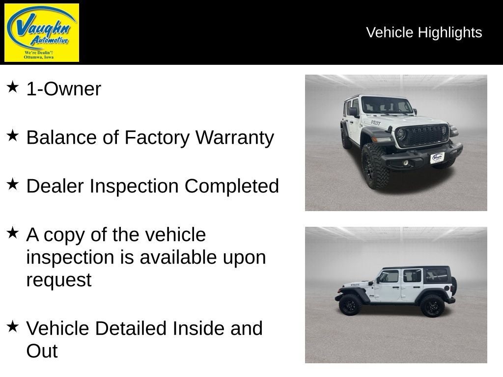 2025 Jeep Wrangler Willys 4xe