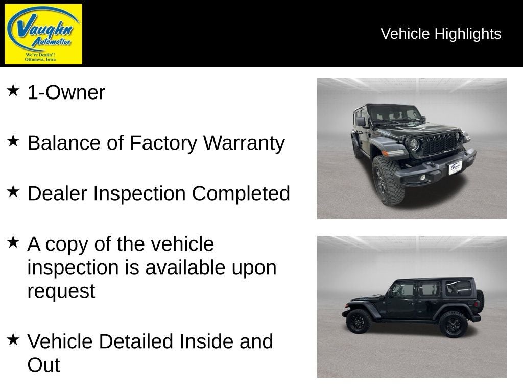 2025 Jeep Wrangler Willys 4xe