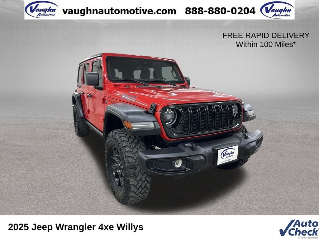 2025 Jeep Wrangler Willys 4xe