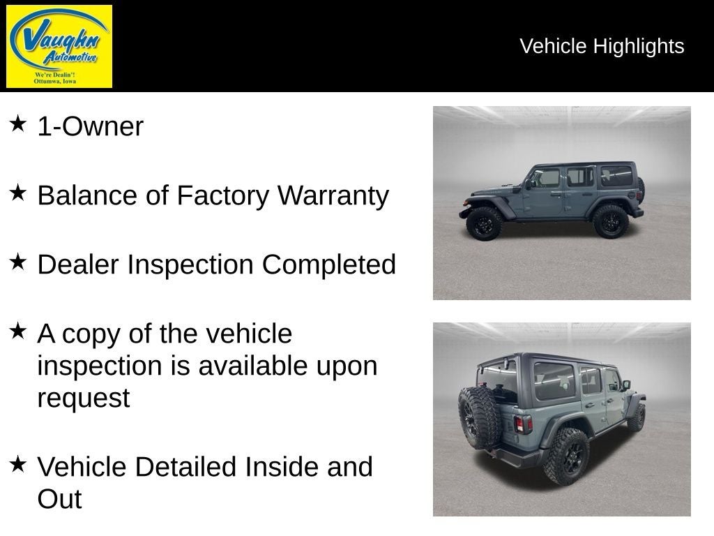 2025 Jeep Wrangler Willys 4xe