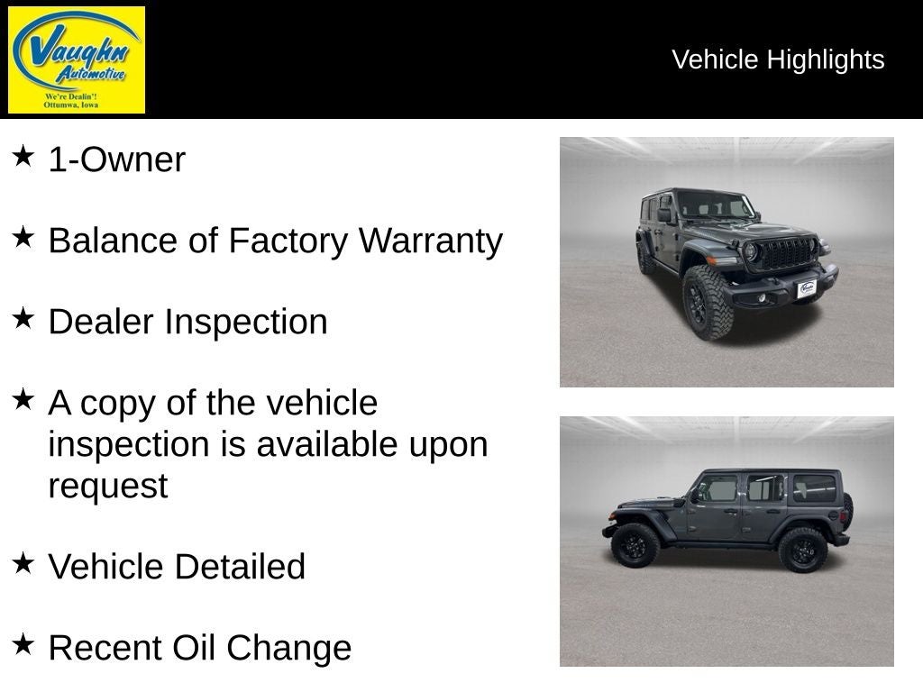 2025 Jeep Wrangler Willys 4xe