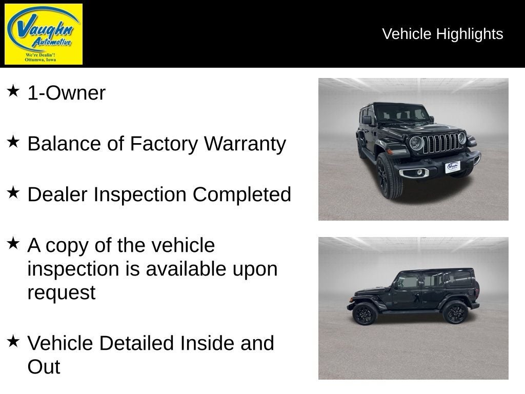 2025 Jeep Wrangler Sahara 4xe