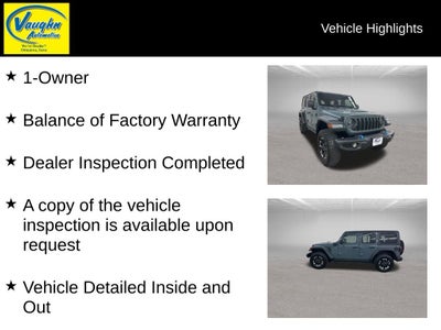 2025 Jeep Wrangler Rubicon 4xe