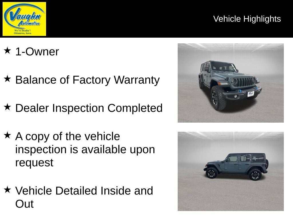 2025 Jeep Wrangler Rubicon 4xe