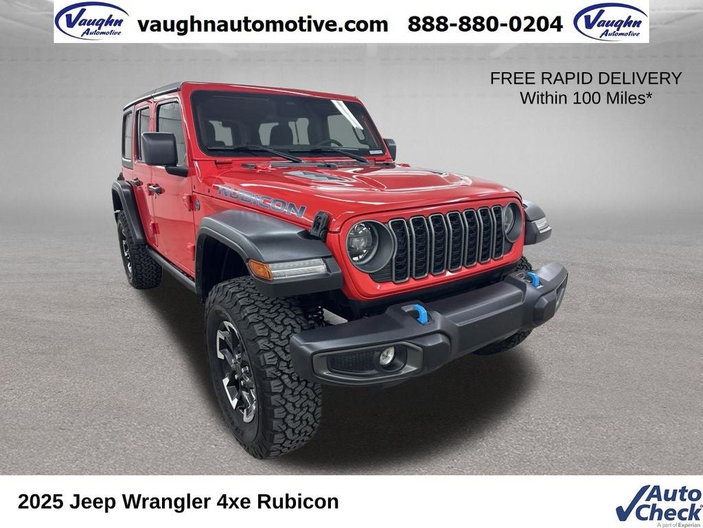 2025 Jeep Wrangler Rubicon 4xe