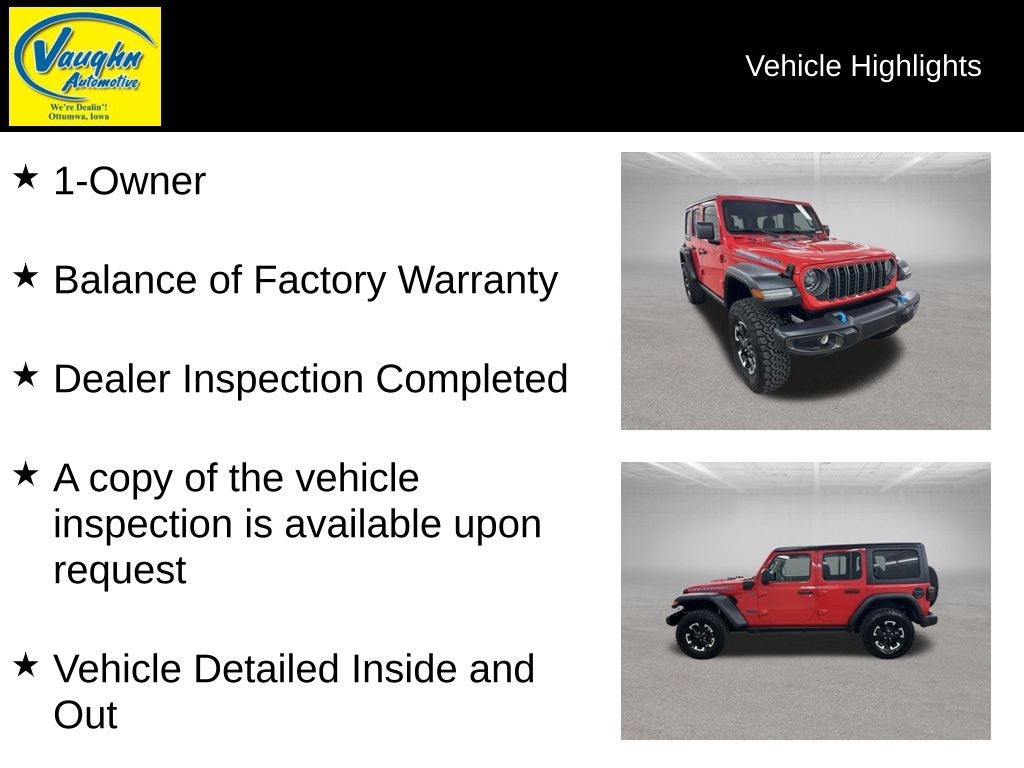 2025 Jeep Wrangler Rubicon 4xe