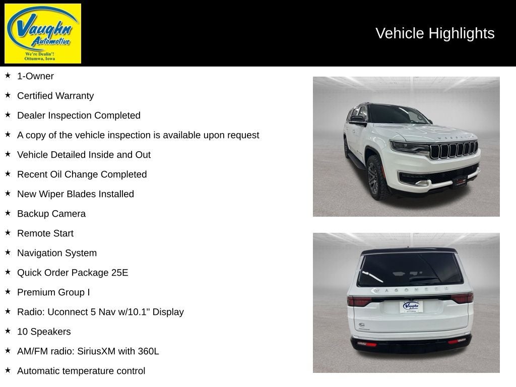 2023 Jeep Wagoneer Base