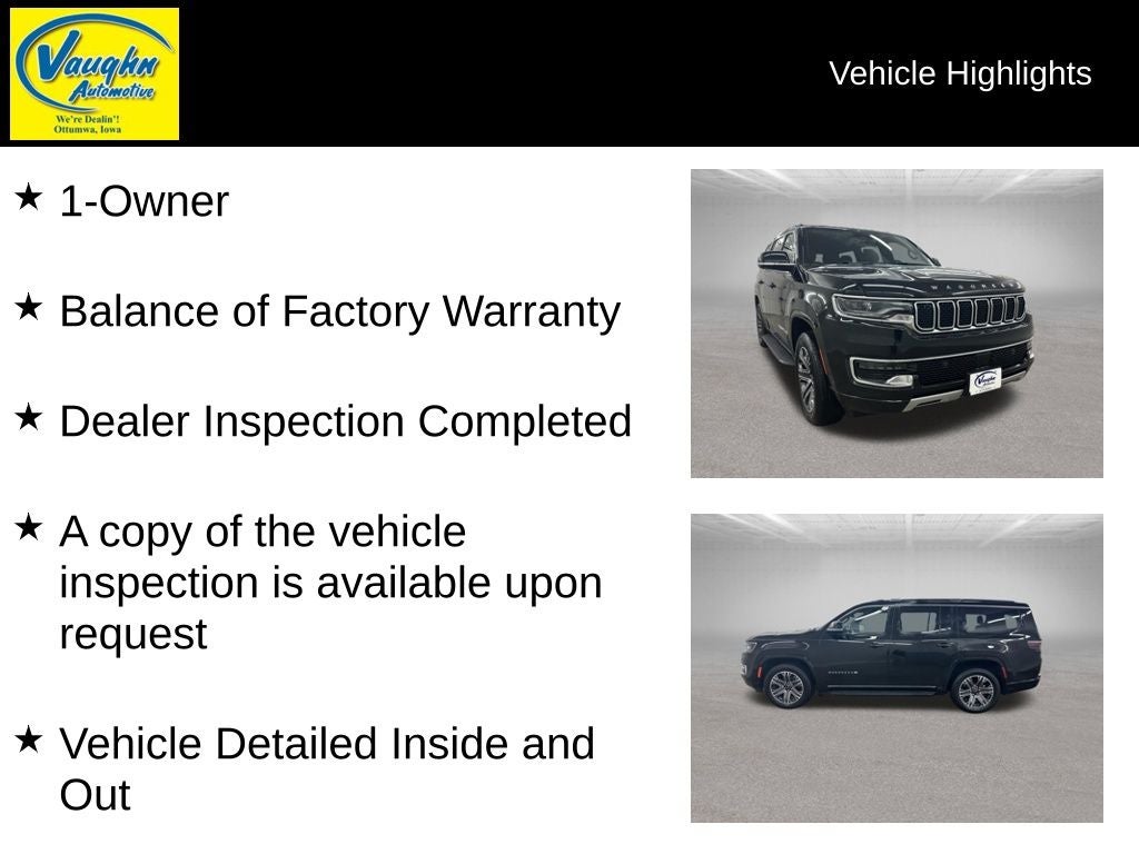 2025 Jeep Wagoneer Series II