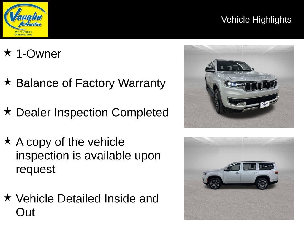 2025 Jeep Wagoneer Series II