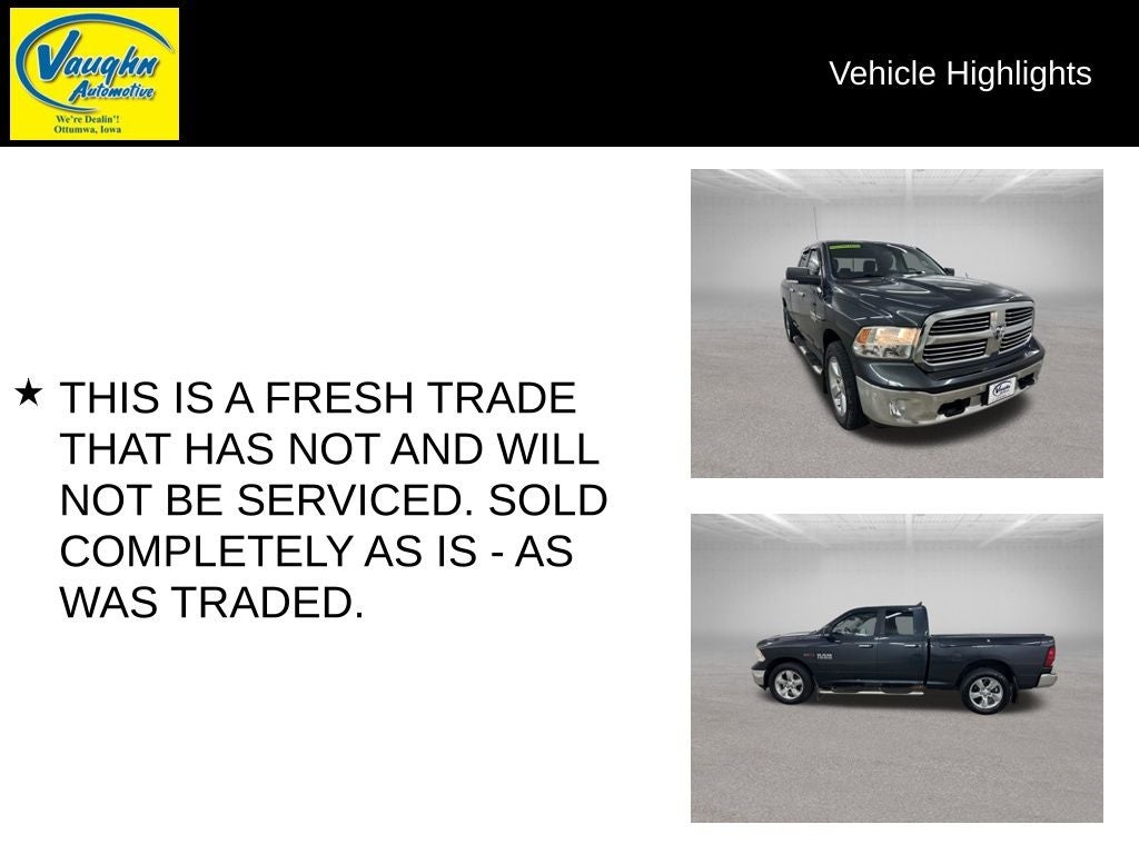 2015 RAM 1500 Big Horn