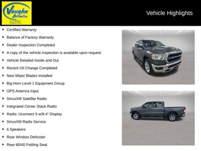 2022 RAM 1500 Big Horn/Lone Star