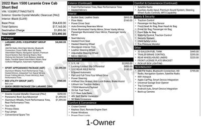 2022 RAM 1500 Laramie