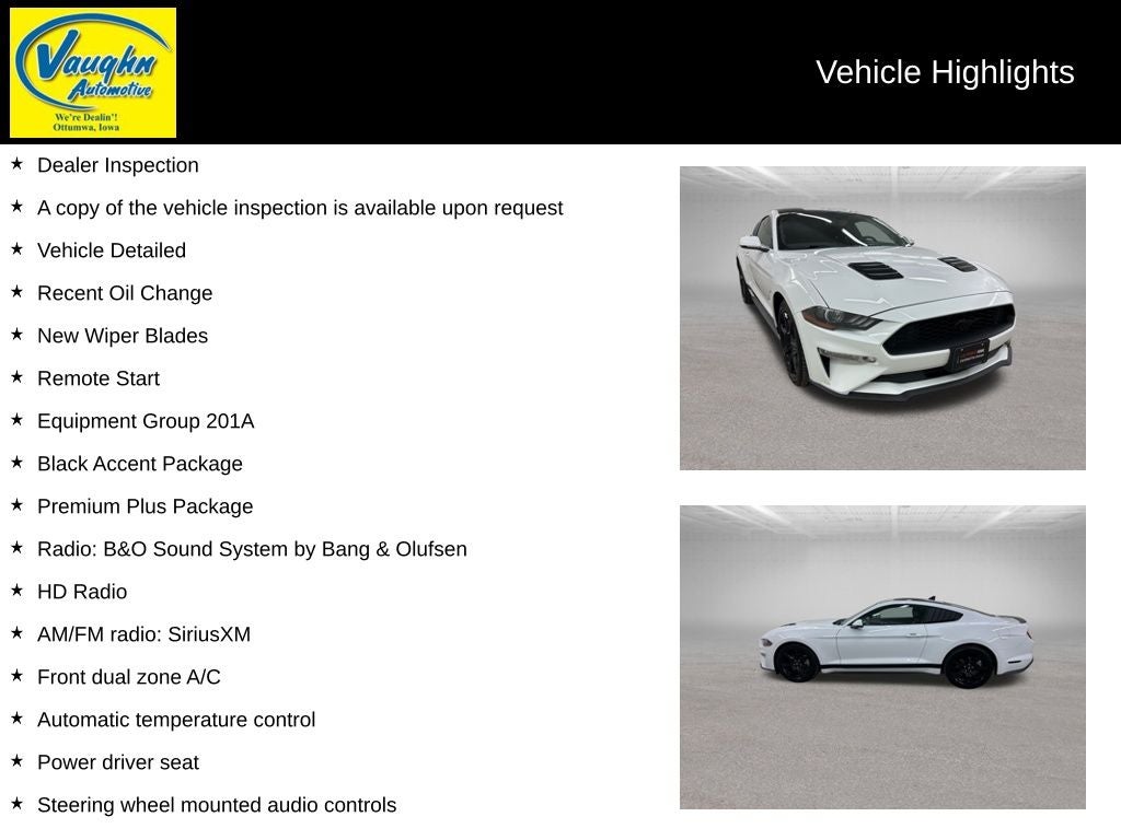 2020 Ford Mustang EcoBoost Premium