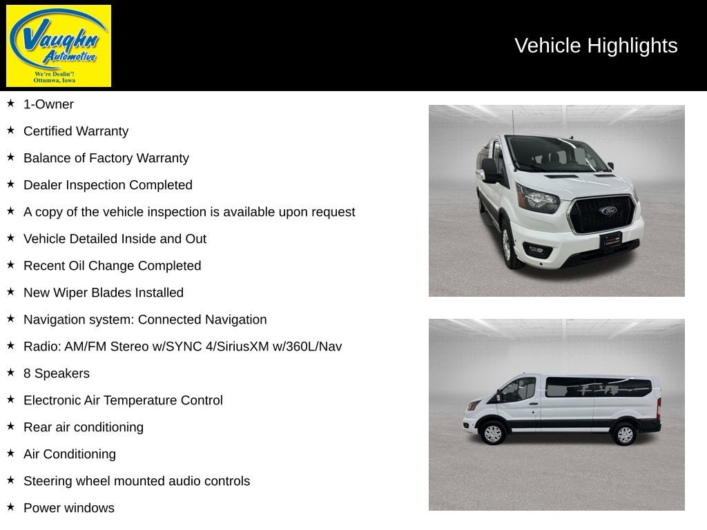 2024 Ford Transit-350 XLT