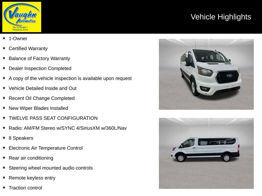 2024 Ford Transit-350 XLT