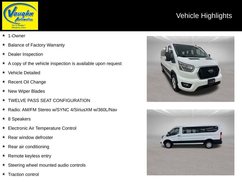 2023 Ford Transit-350 XLT