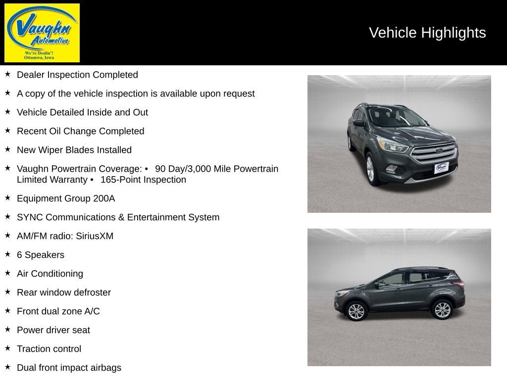 2018 Ford Escape SE