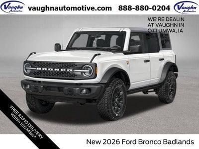 2026 Ford Bronco Badlands