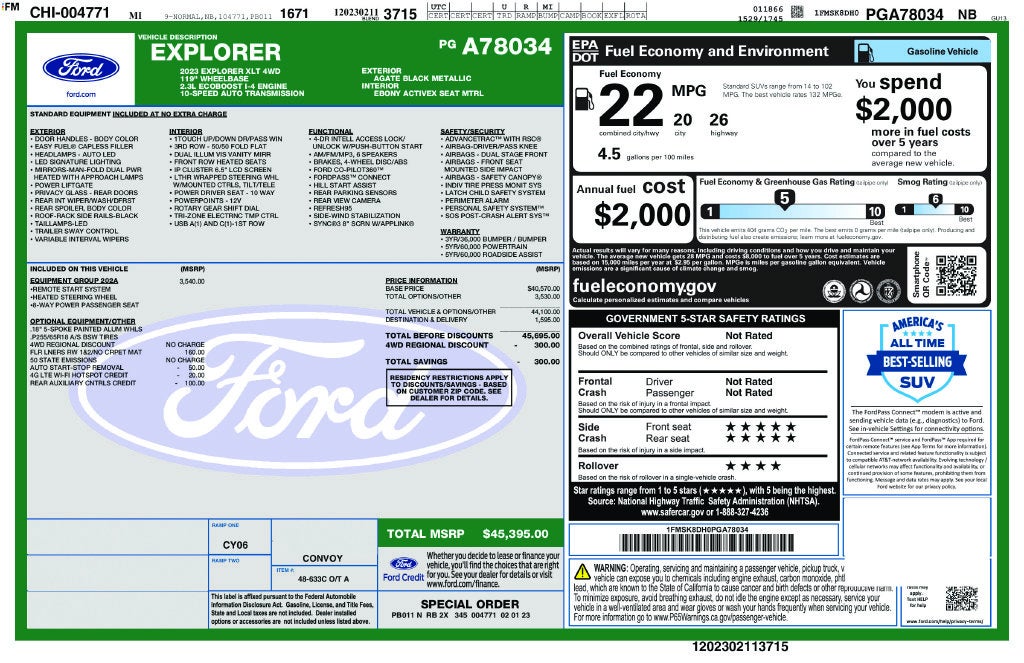 2023 Ford Explorer XLT