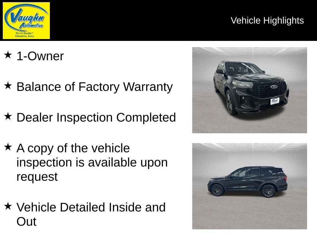 2025 Ford Explorer ST-Line