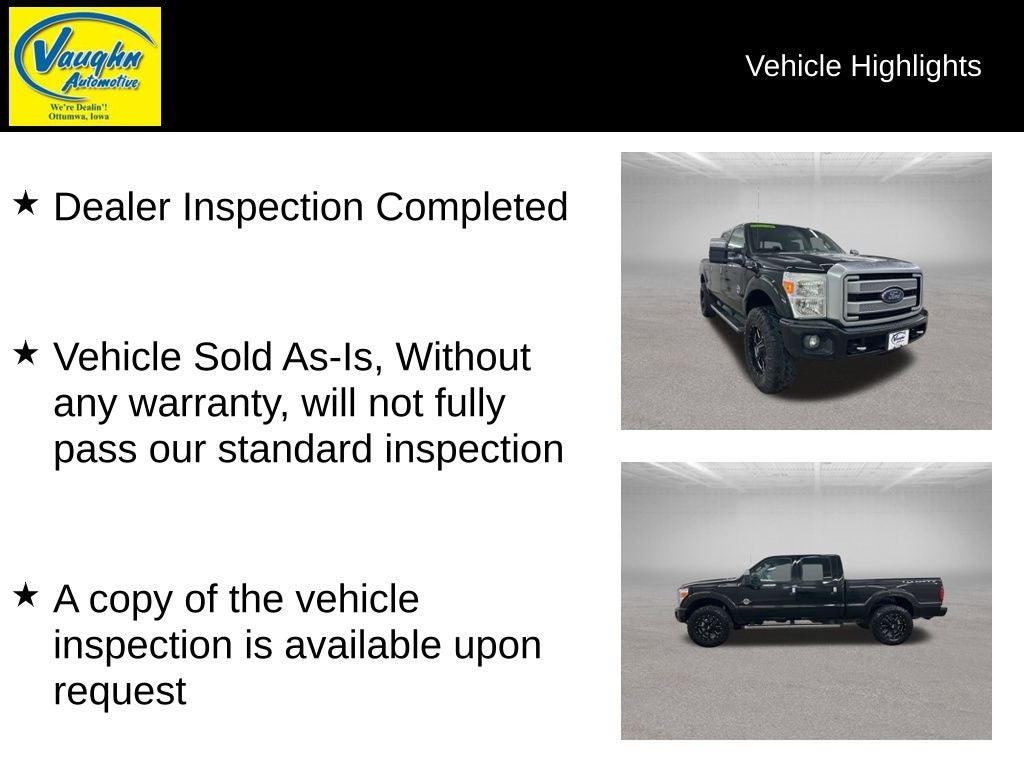 2016 Ford F-250SD Platinum