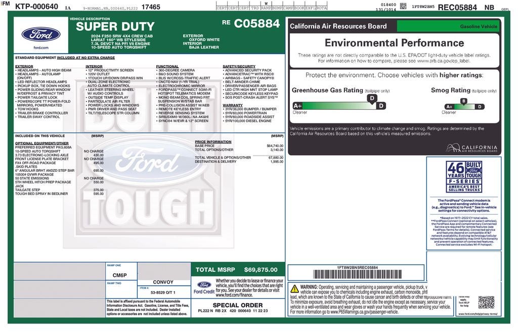 2024 Ford F-250SD Lariat