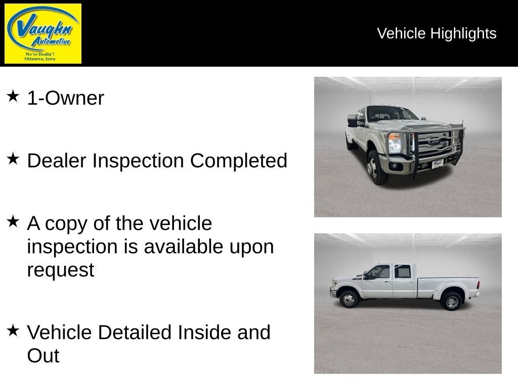 2011 Ford F-350SD Lariat DRW