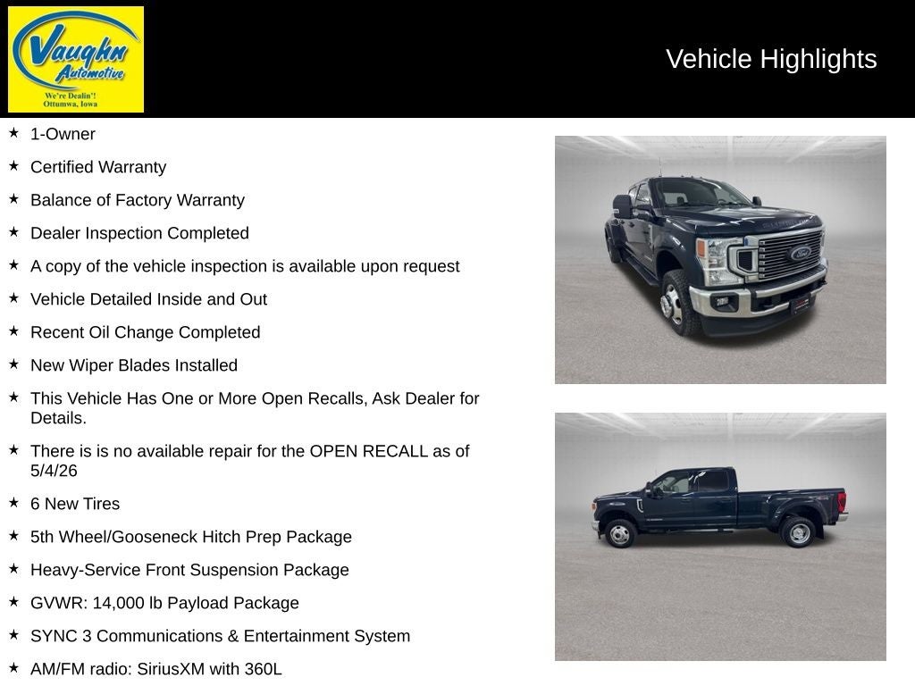 2022 Ford F-350SD XLT DRW