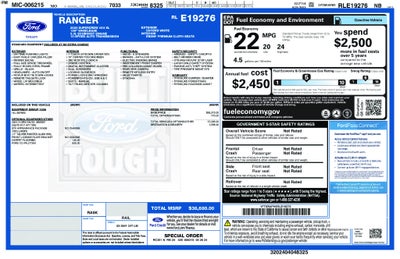 2024 Ford Ranger XL