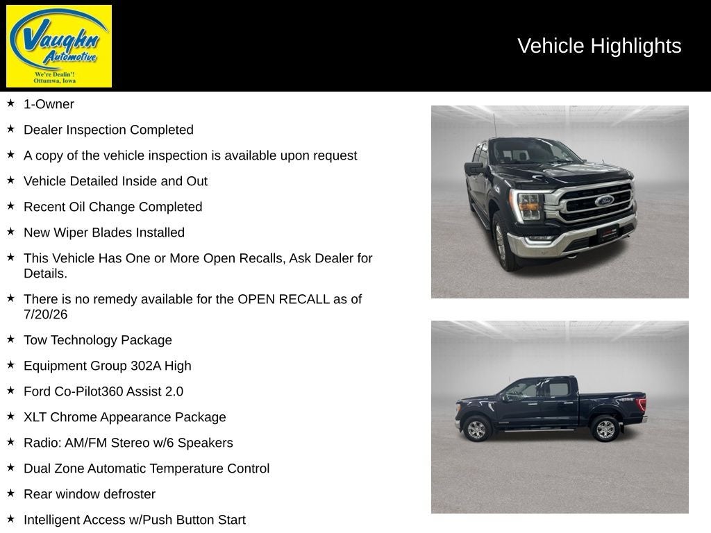 2021 Ford F-150 XLT
