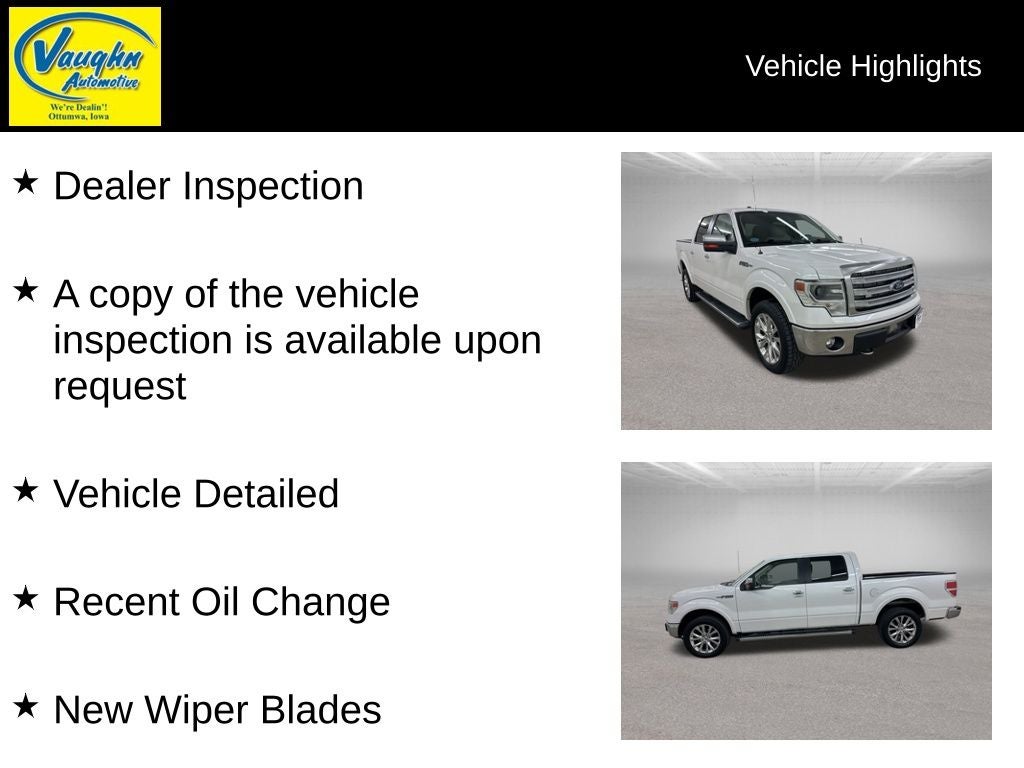 2013 Ford F-150 Lariat