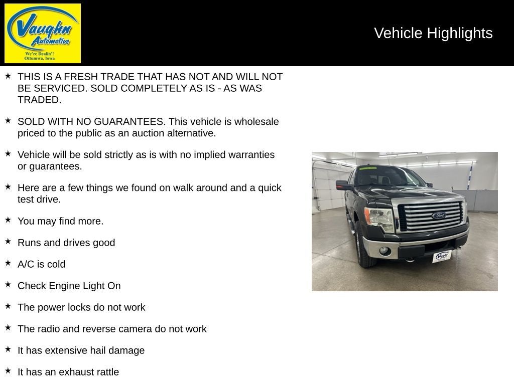 2012 Ford F-150 XLT