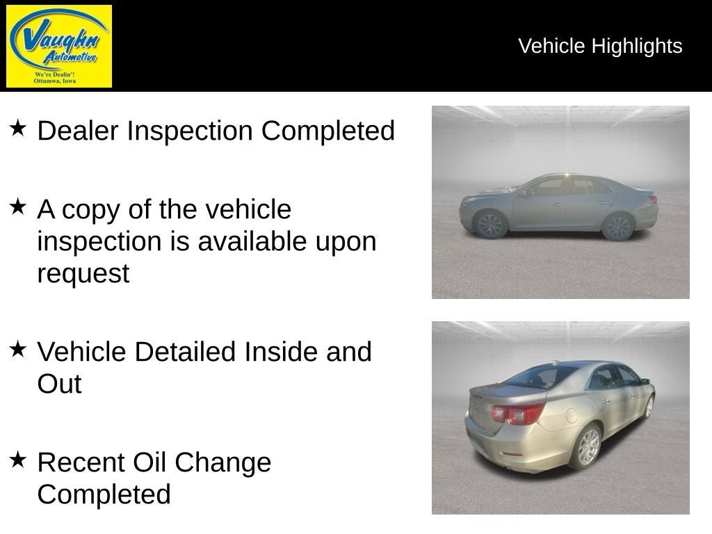 2015 Chevrolet Malibu LTZ 1LZ